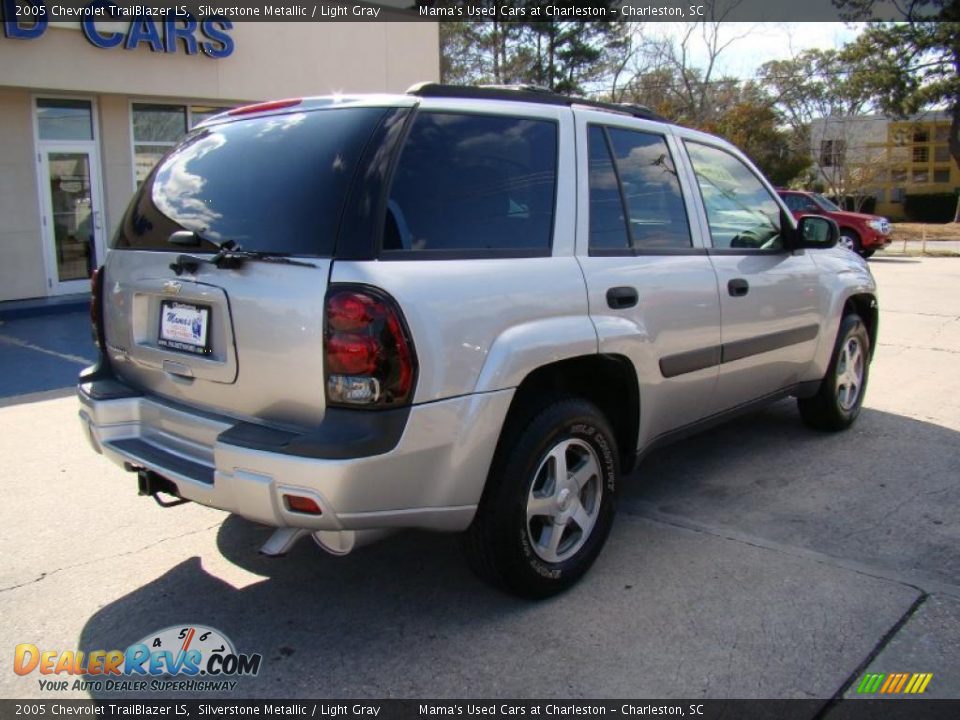 2005 Chevrolet TrailBlazer LS Silverstone Metallic / Light Gray Photo #8