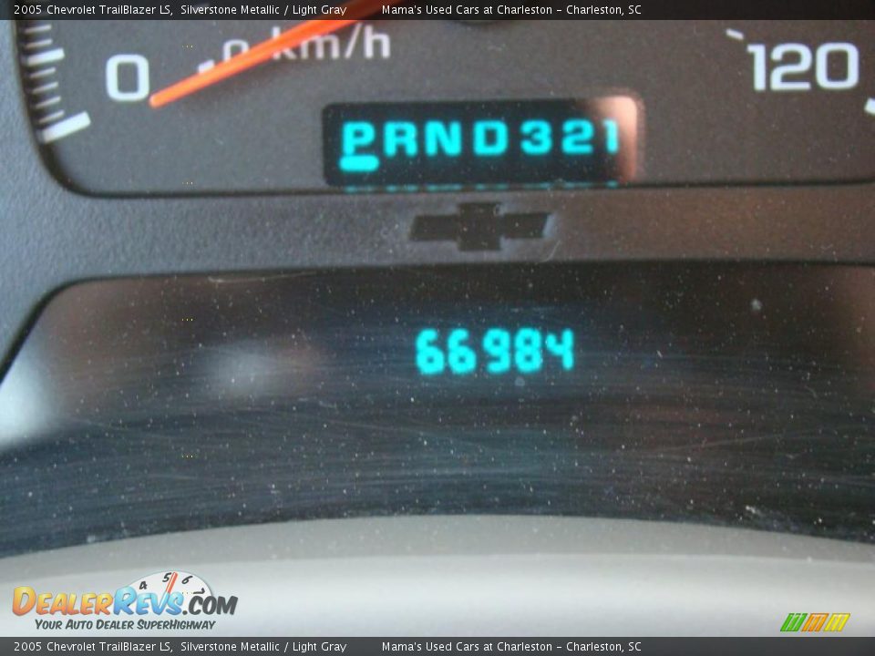 2005 Chevrolet TrailBlazer LS Silverstone Metallic / Light Gray Photo #24