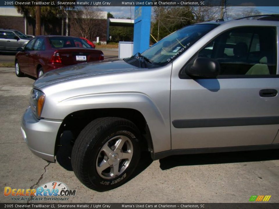 2005 Chevrolet TrailBlazer LS Silverstone Metallic / Light Gray Photo #29