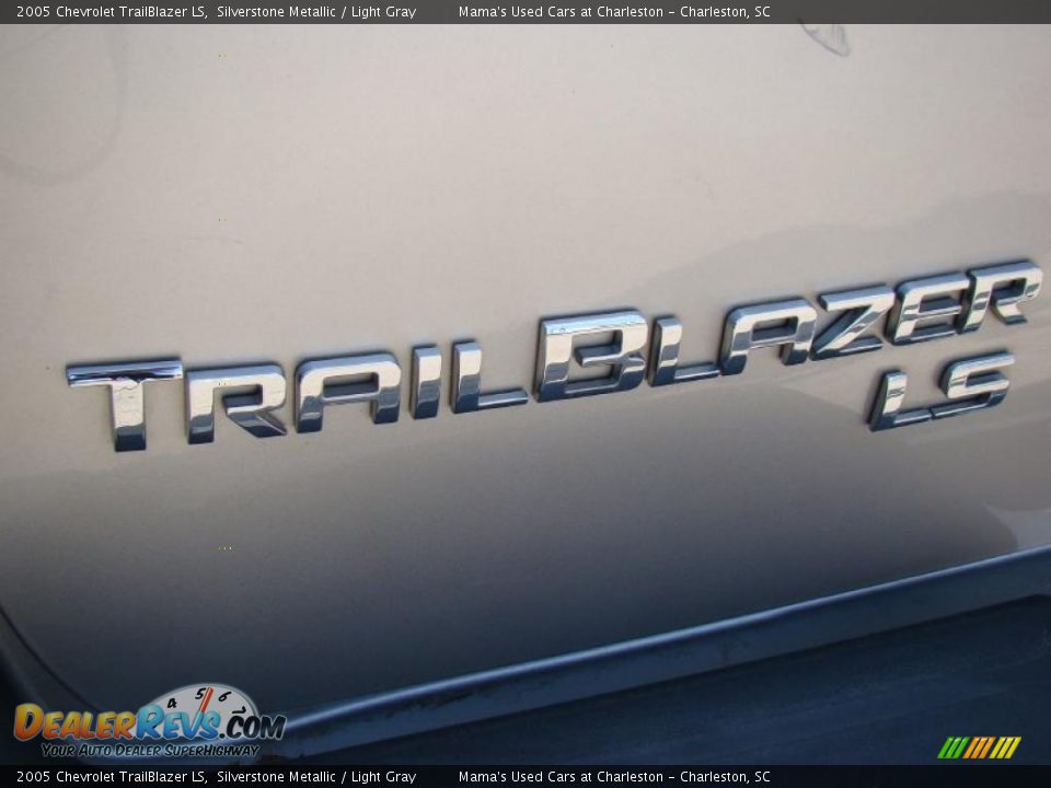 2005 Chevrolet TrailBlazer LS Silverstone Metallic / Light Gray Photo #34
