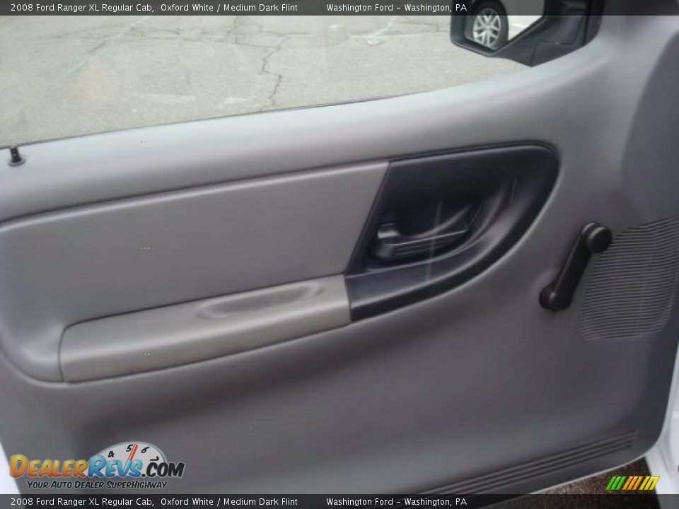 2008 Ford Ranger XL Regular Cab Oxford White / Medium Dark Flint Photo #18