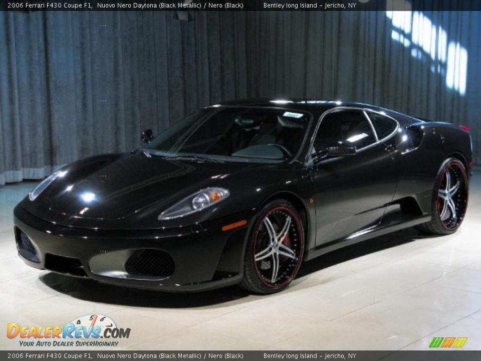 2006 Ferrari F430 Coupe F1 Nuovo Nero Daytona (Black Metallic) / Nero (Black) Photo #1