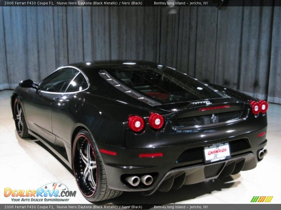 2006 Ferrari F430 Coupe F1 Nuovo Nero Daytona (Black Metallic) / Nero (Black) Photo #2