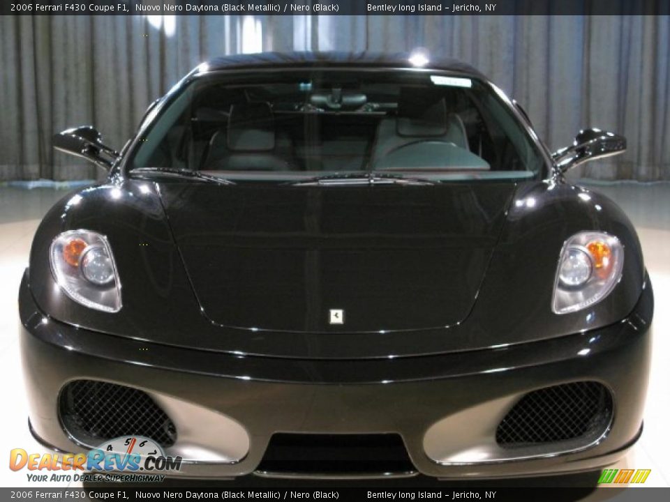 2006 Ferrari F430 Coupe F1 Nuovo Nero Daytona (Black Metallic) / Nero (Black) Photo #4