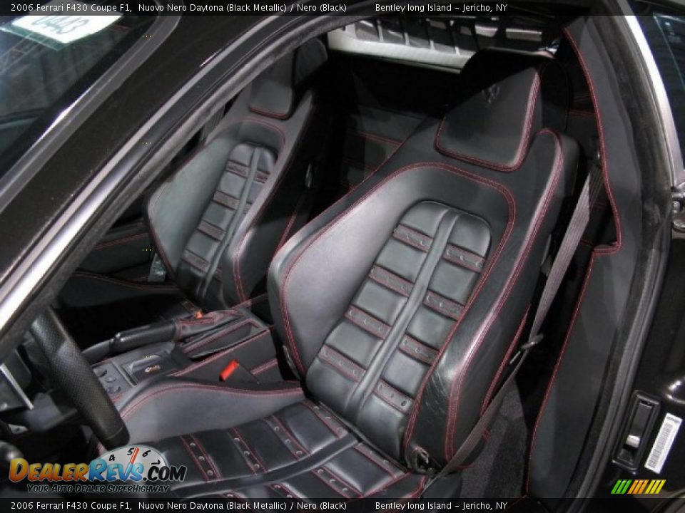2006 Ferrari F430 Coupe F1 Nuovo Nero Daytona (Black Metallic) / Nero (Black) Photo #5