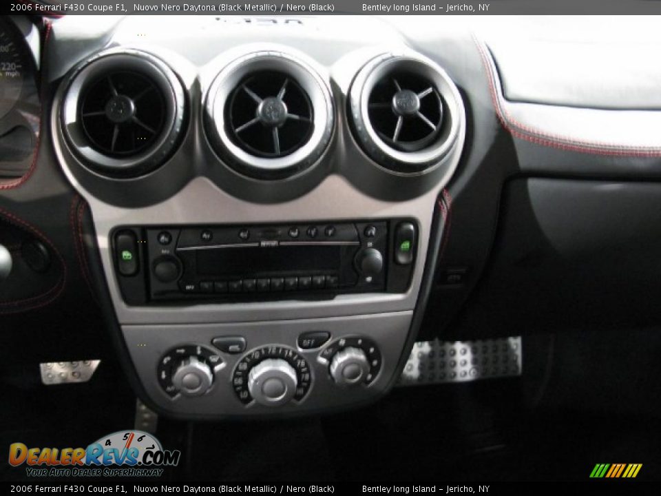 2006 Ferrari F430 Coupe F1 Nuovo Nero Daytona (Black Metallic) / Nero (Black) Photo #9