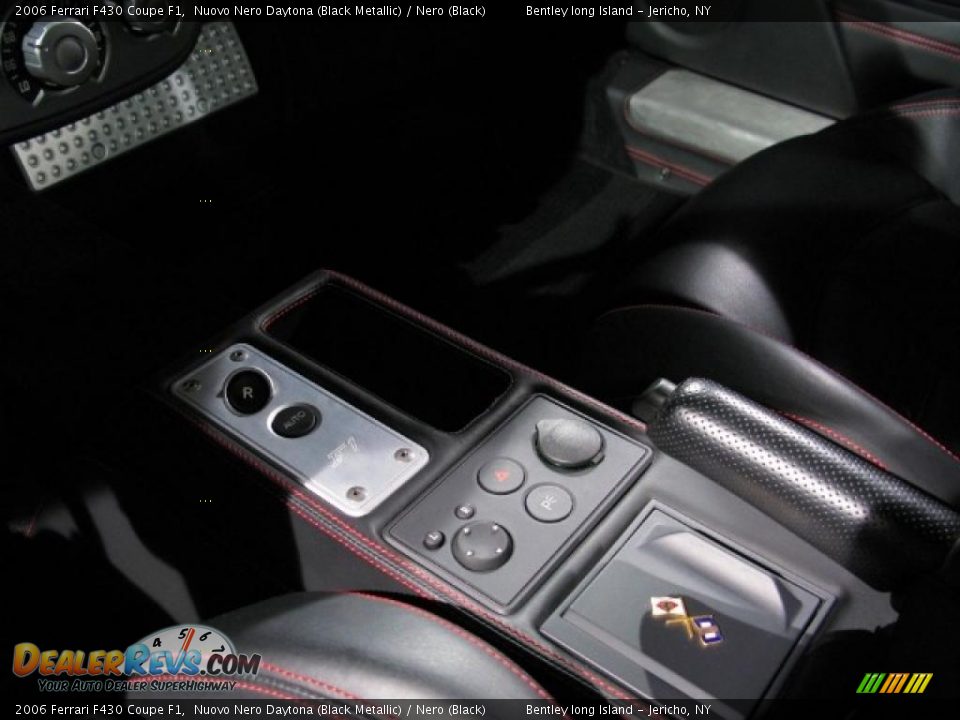 2006 Ferrari F430 Coupe F1 Nuovo Nero Daytona (Black Metallic) / Nero (Black) Photo #10