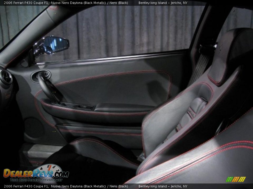 2006 Ferrari F430 Coupe F1 Nuovo Nero Daytona (Black Metallic) / Nero (Black) Photo #11