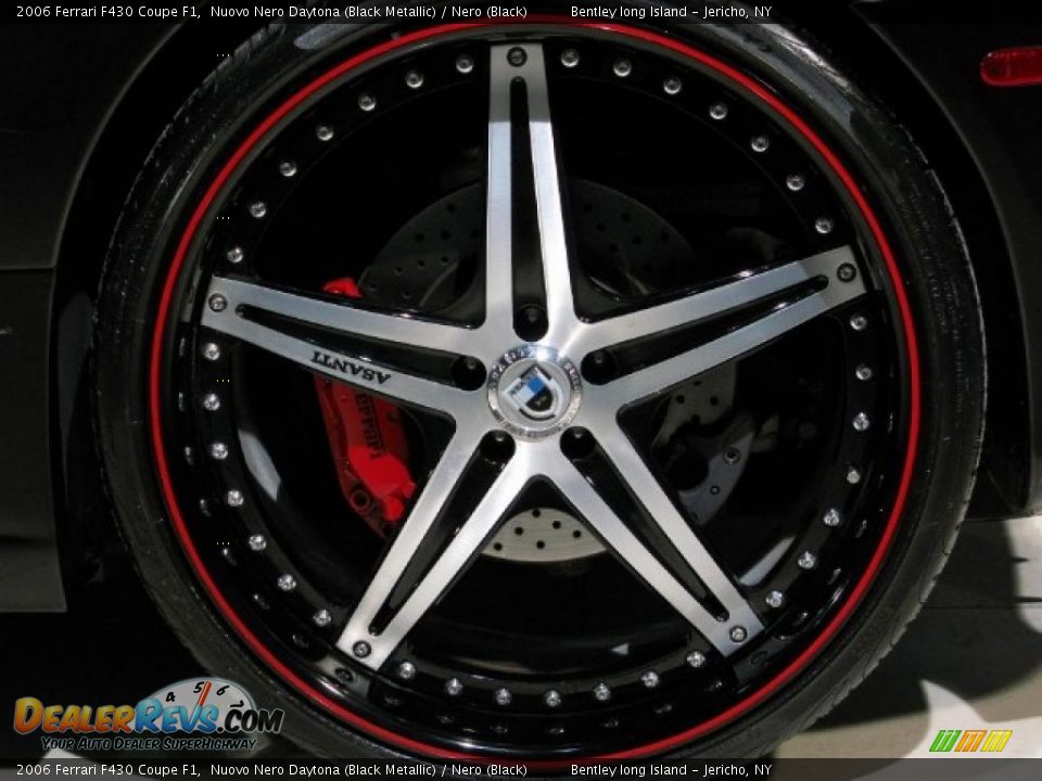 2006 Ferrari F430 Coupe F1 Nuovo Nero Daytona (Black Metallic) / Nero (Black) Photo #13