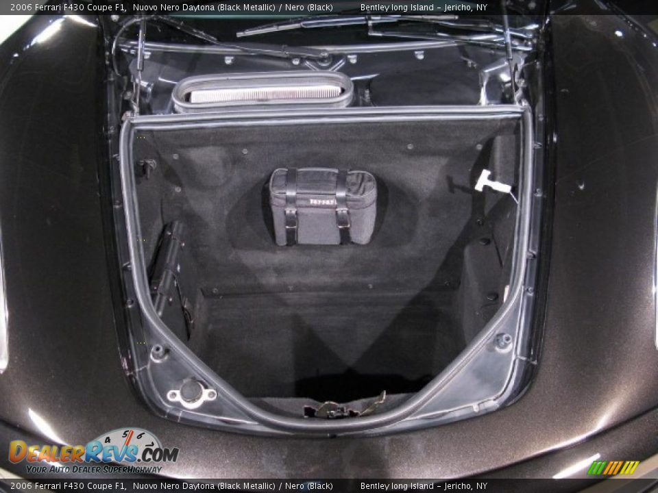 2006 Ferrari F430 Coupe F1 Nuovo Nero Daytona (Black Metallic) / Nero (Black) Photo #14