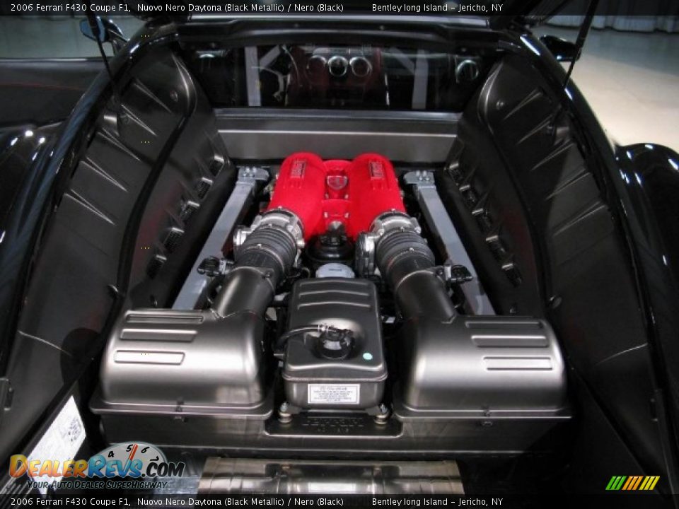 2006 Ferrari F430 Coupe F1 Nuovo Nero Daytona (Black Metallic) / Nero (Black) Photo #15