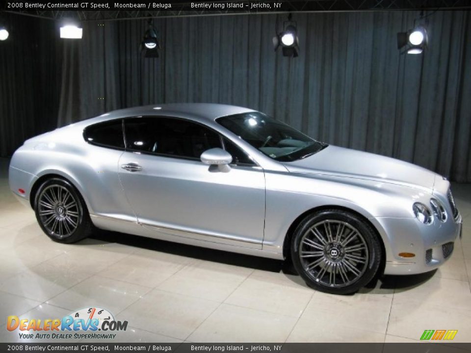 2008 Bentley Continental GT Speed Moonbeam / Beluga Photo #3