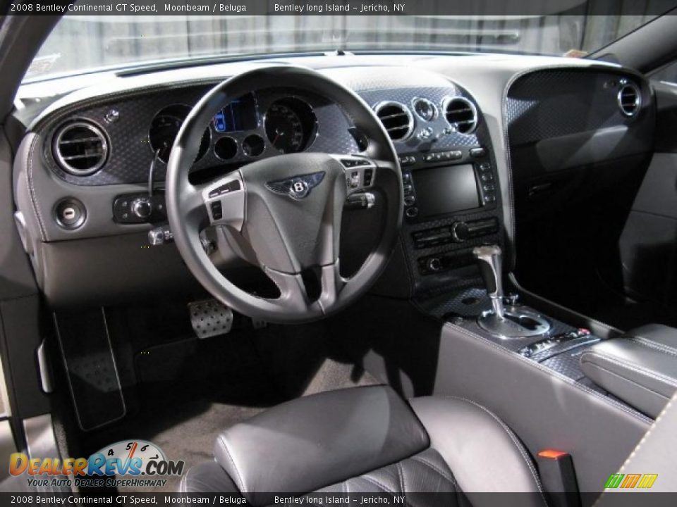 2008 Bentley Continental GT Speed Moonbeam / Beluga Photo #7
