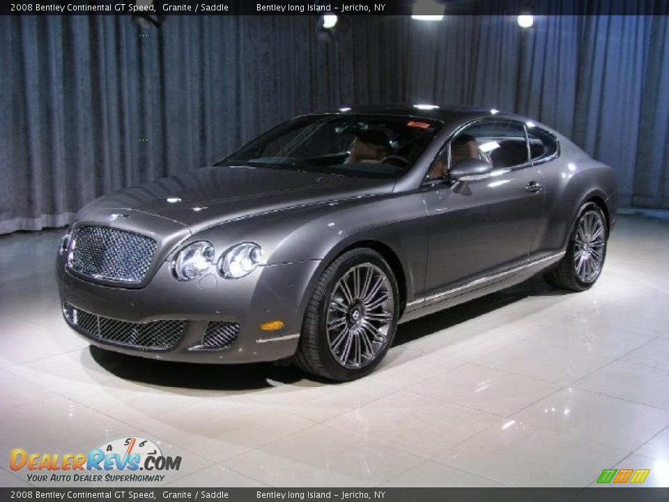 2008 Bentley Continental GT Speed Granite / Saddle Photo #1