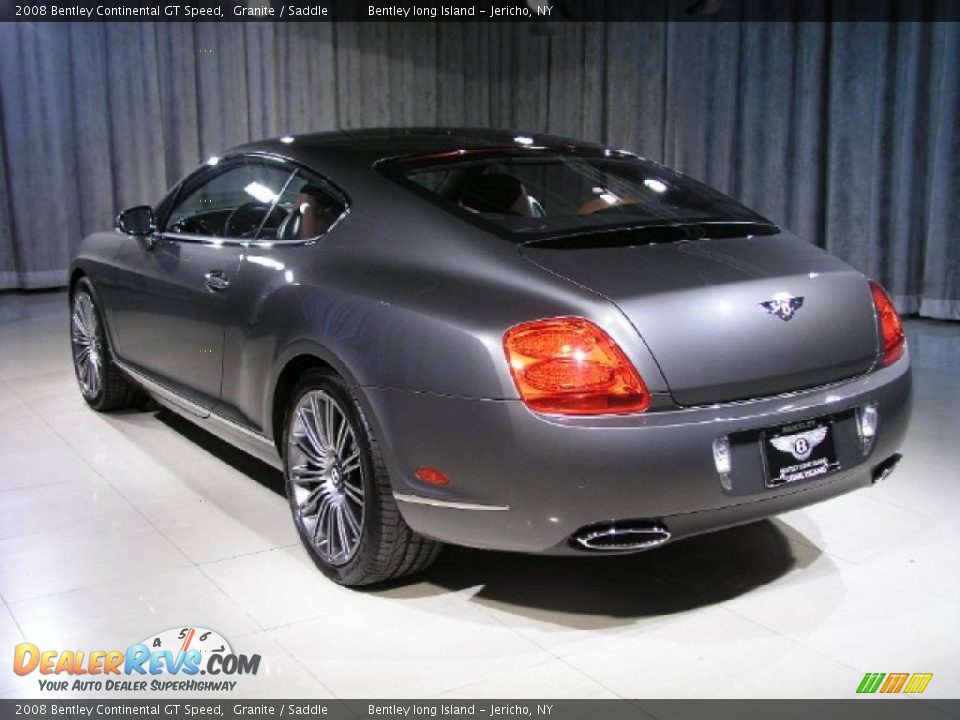 2008 Bentley Continental GT Speed Granite / Saddle Photo #2
