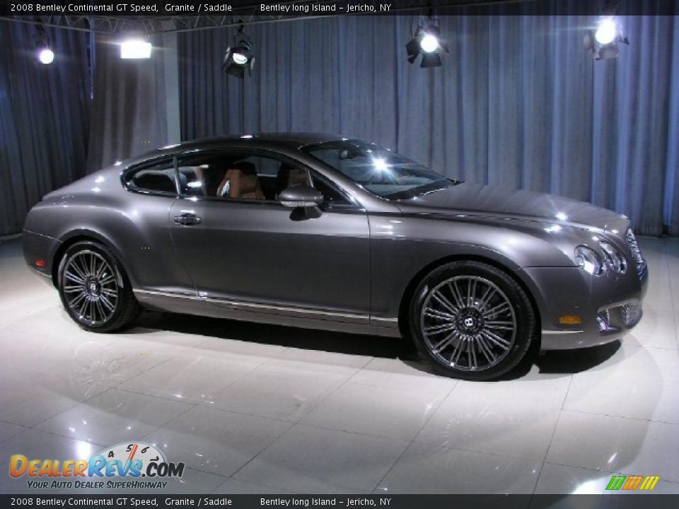 2008 Bentley Continental GT Speed Granite / Saddle Photo #3