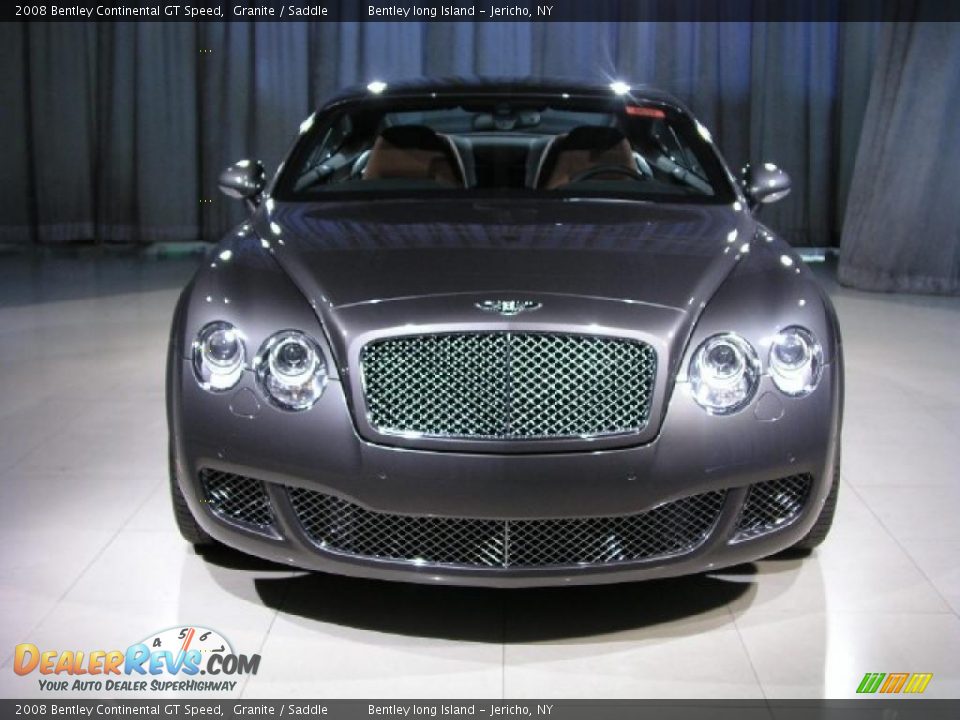 2008 Bentley Continental GT Speed Granite / Saddle Photo #4