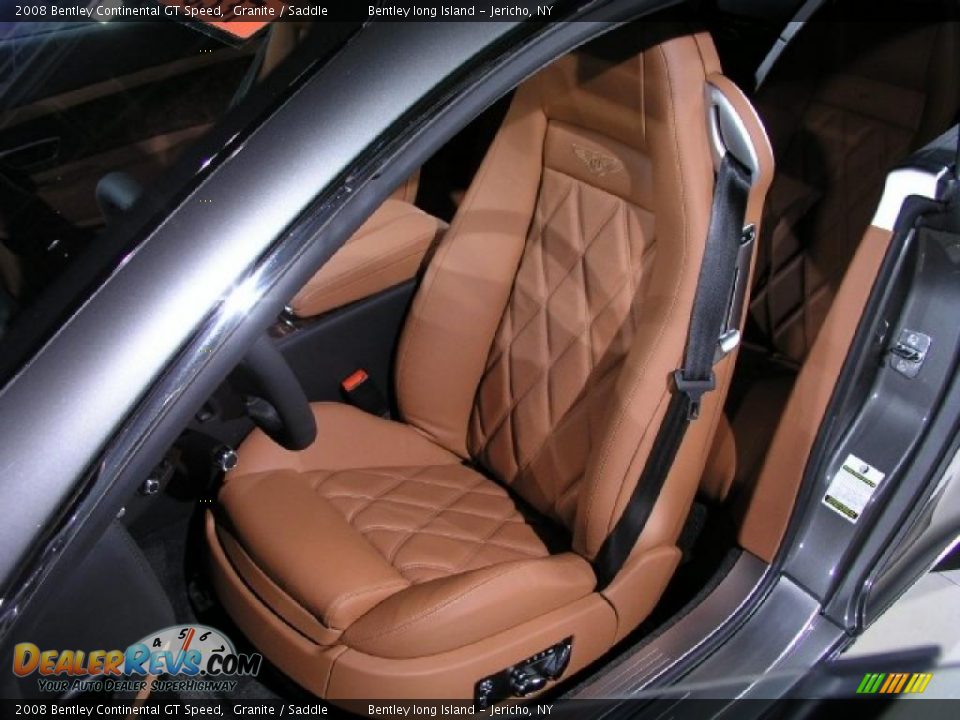 2008 Bentley Continental GT Speed Granite / Saddle Photo #5