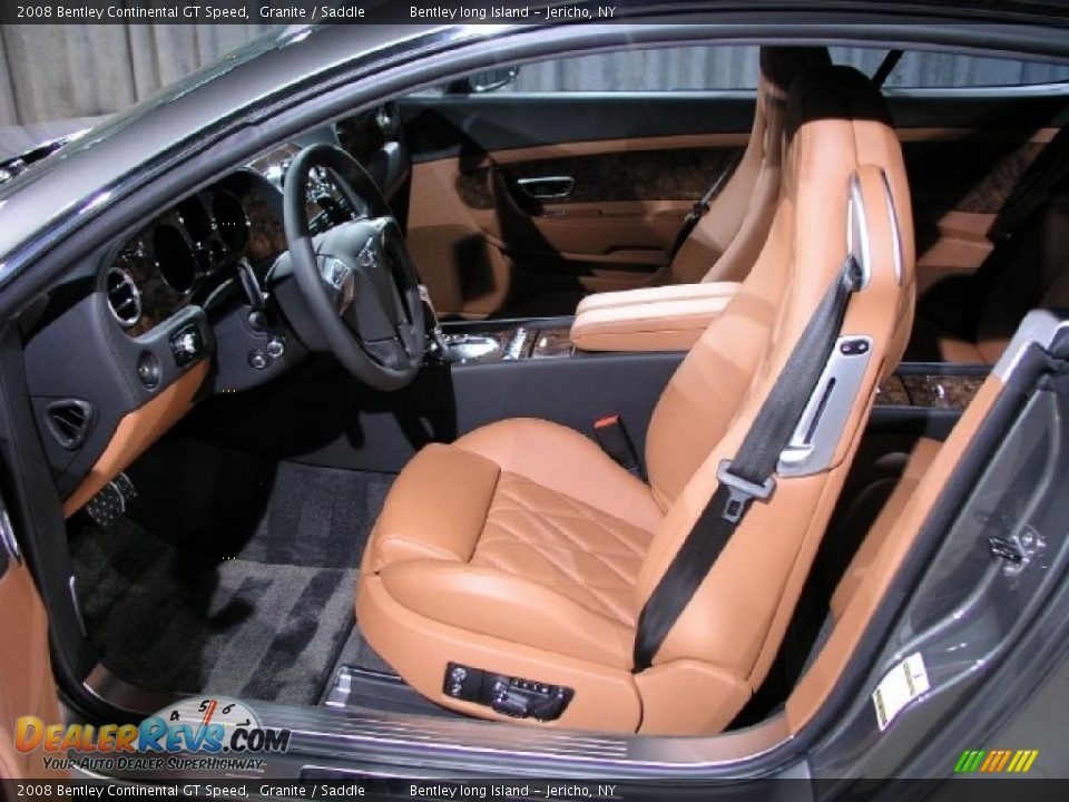 2008 Bentley Continental GT Speed Granite / Saddle Photo #6