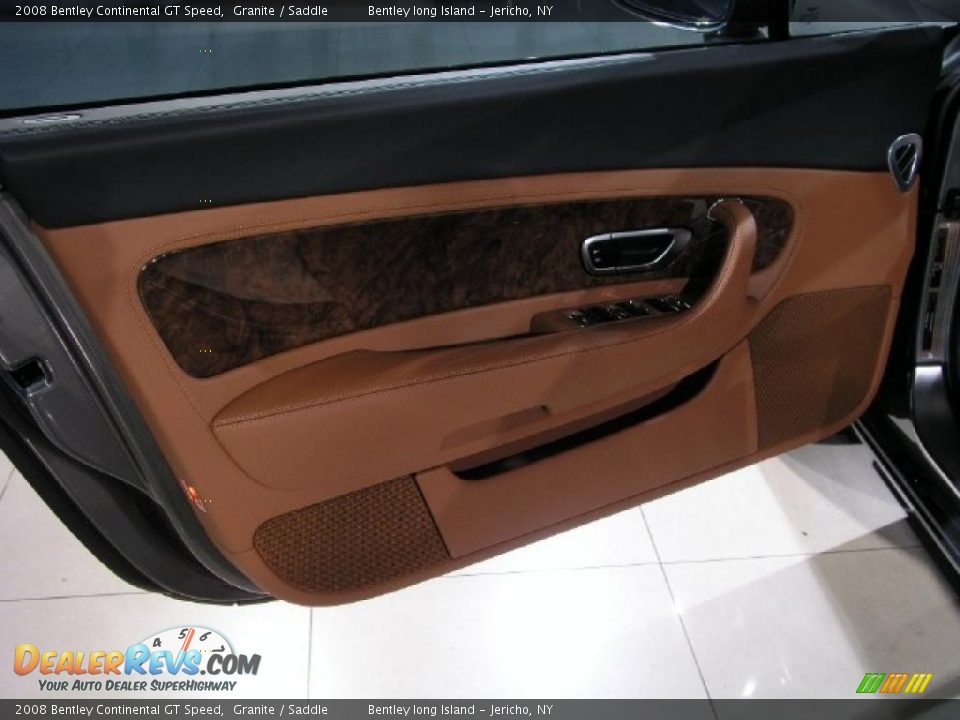 2008 Bentley Continental GT Speed Granite / Saddle Photo #14