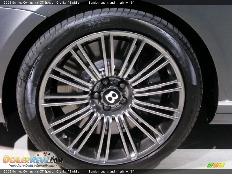 2008 Bentley Continental GT Speed Granite / Saddle Photo #15