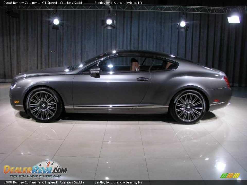 2008 Bentley Continental GT Speed Granite / Saddle Photo #18