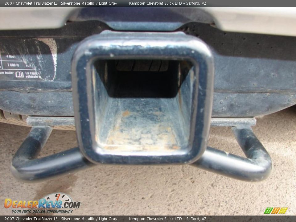 2007 Chevrolet TrailBlazer LS Silverstone Metallic / Light Gray Photo #22