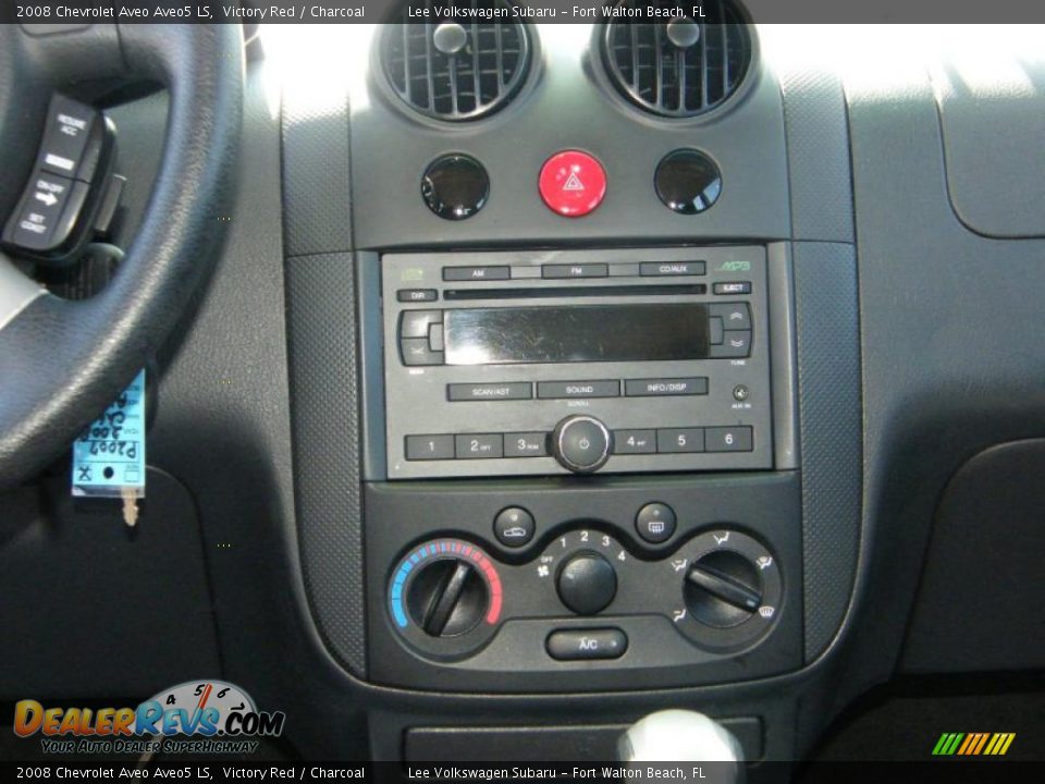 2008 Chevrolet Aveo Aveo5 LS Victory Red / Charcoal Photo #20