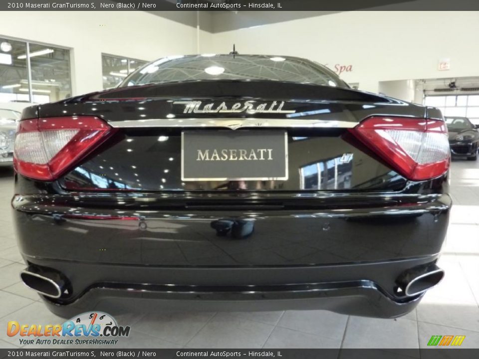 2010 Maserati GranTurismo S Nero (Black) / Nero Photo #18