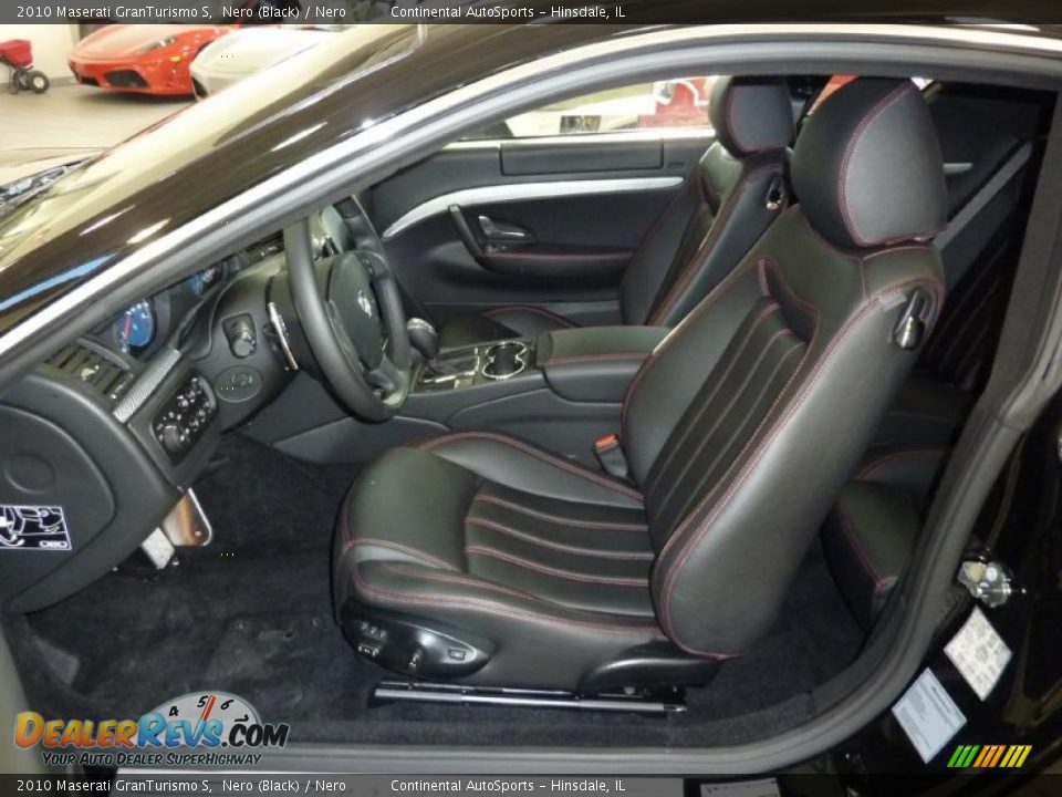 2010 Maserati GranTurismo S Nero (Black) / Nero Photo #24
