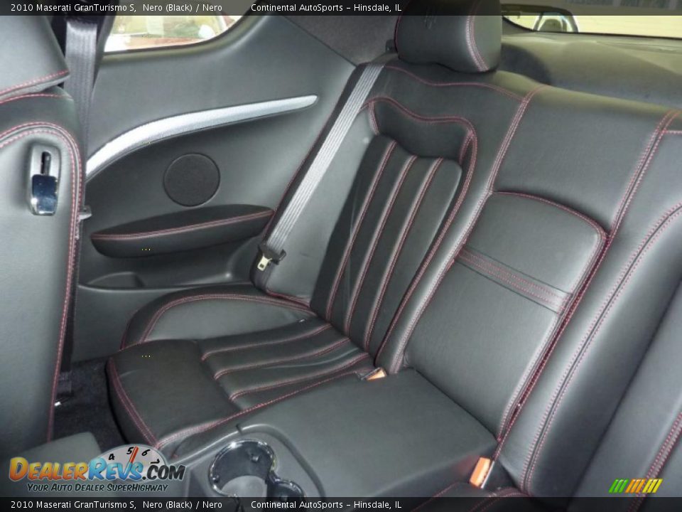 2010 Maserati GranTurismo S Nero (Black) / Nero Photo #35