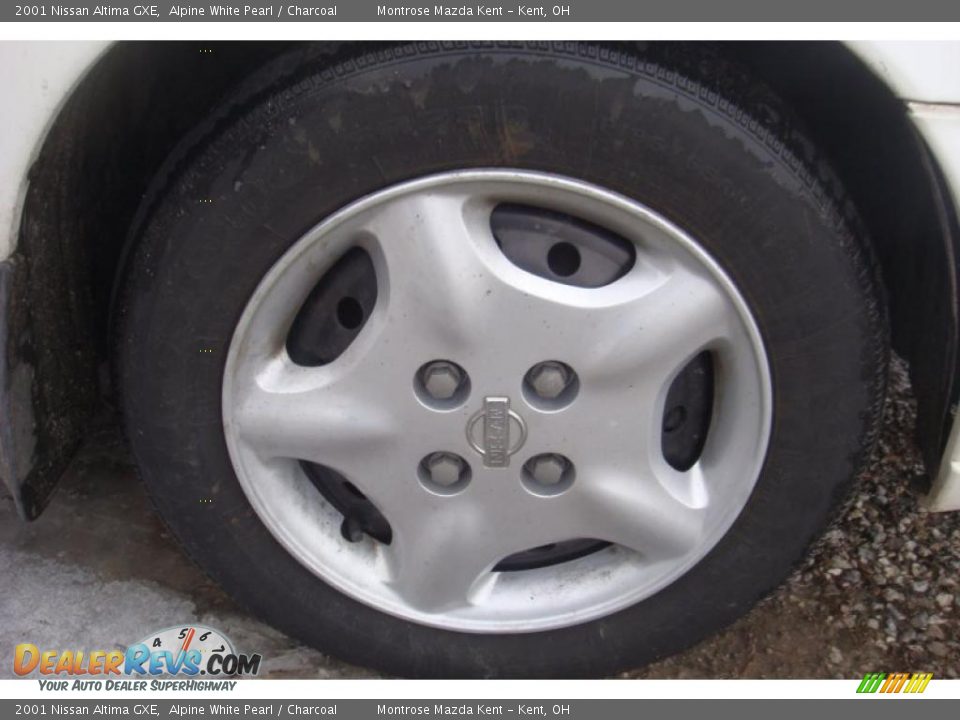 2001 Nissan Altima GXE Alpine White Pearl / Charcoal Photo #21