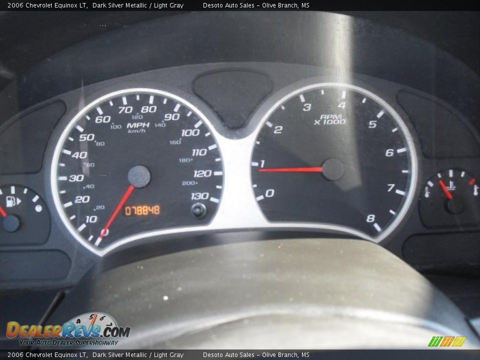2006 Chevrolet Equinox LT Dark Silver Metallic / Light Gray Photo #4