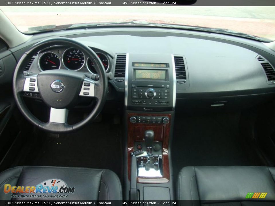 2007 Nissan Maxima 3.5 SL Sonoma Sunset Metallic / Charcoal Photo #17