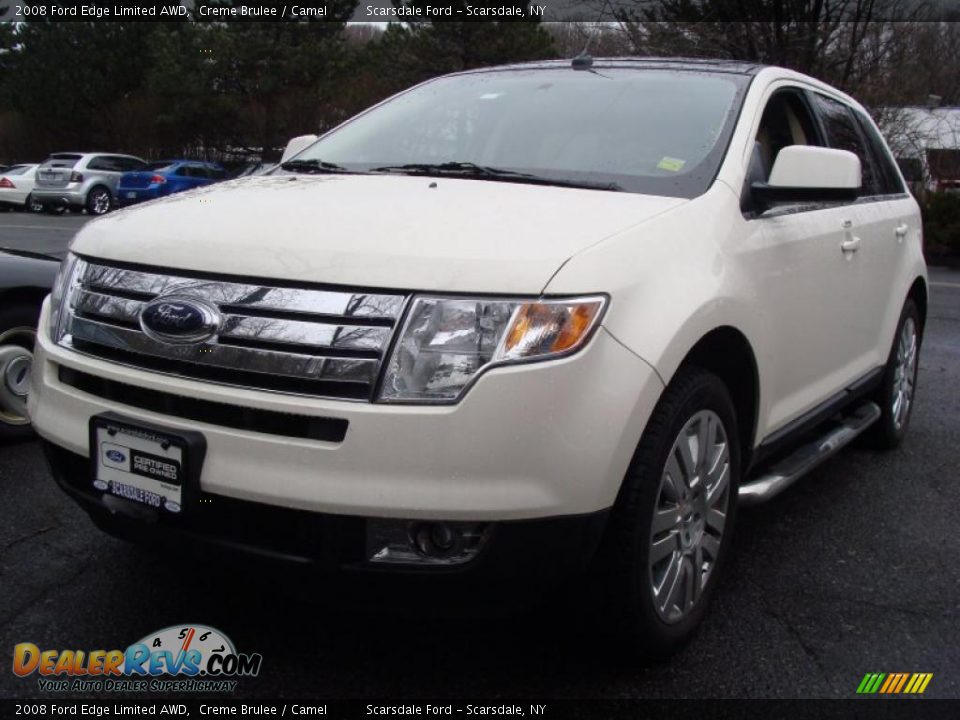 2008 Ford Edge Limited AWD Creme Brulee / Camel Photo #1