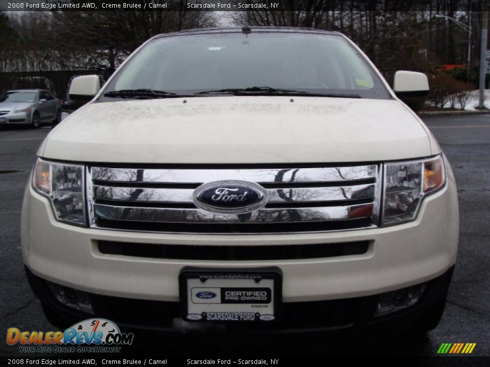 2008 Ford Edge Limited AWD Creme Brulee / Camel Photo #2