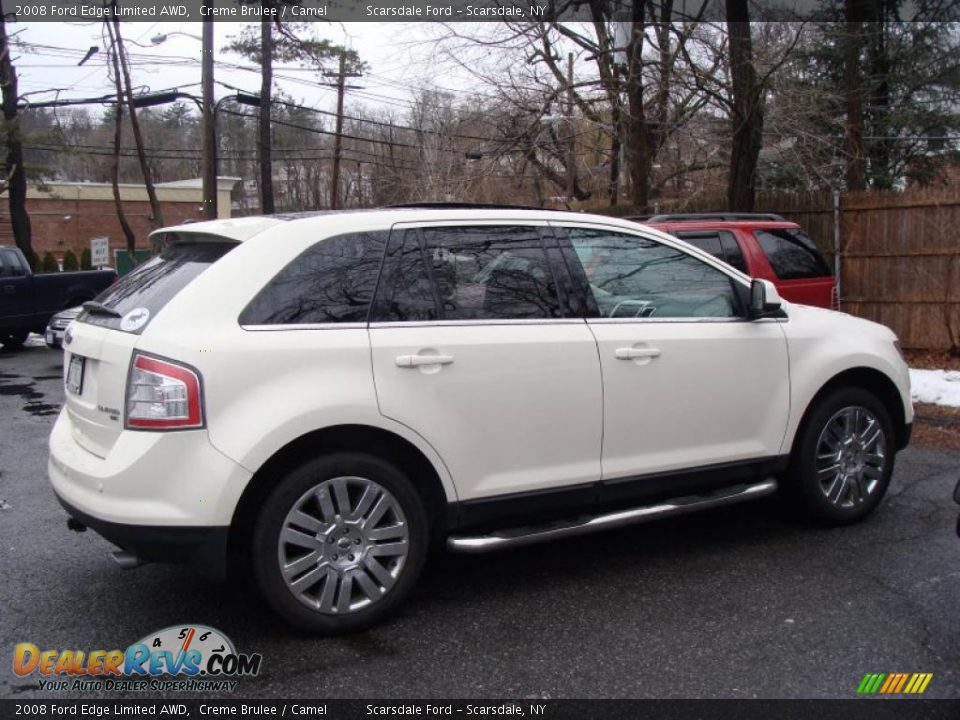 2008 Ford Edge Limited AWD Creme Brulee / Camel Photo #4