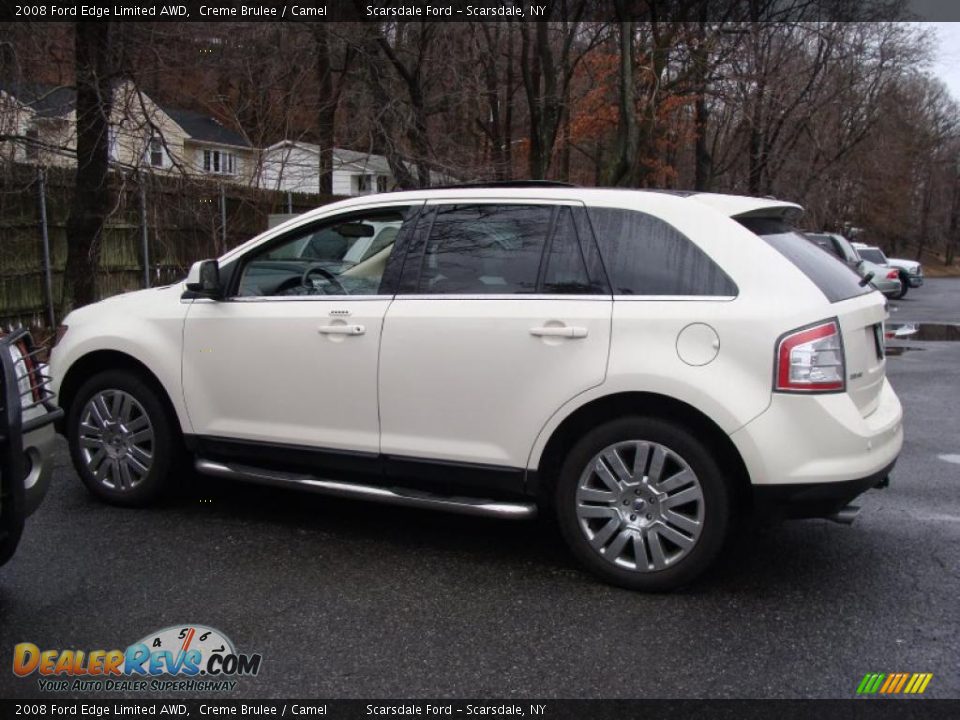 2008 Ford Edge Limited AWD Creme Brulee / Camel Photo #8