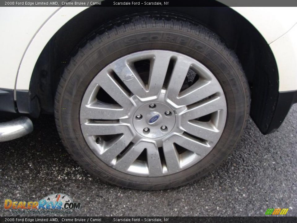 2008 Ford Edge Limited AWD Creme Brulee / Camel Photo #9