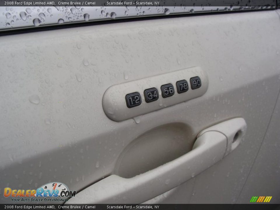 2008 Ford Edge Limited AWD Creme Brulee / Camel Photo #11