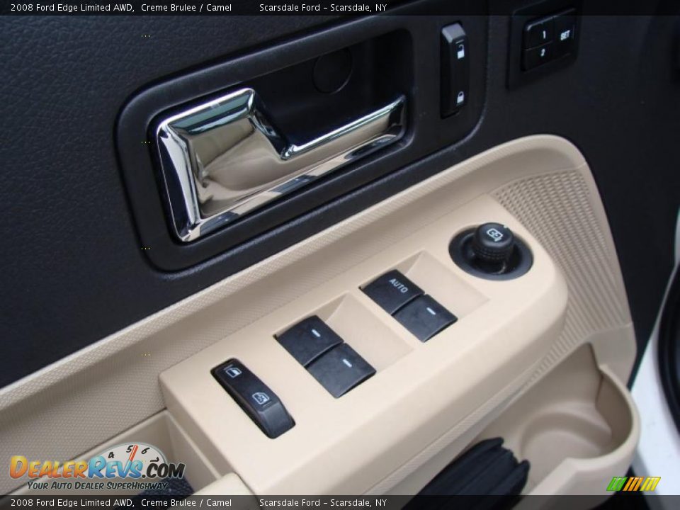 2008 Ford Edge Limited AWD Creme Brulee / Camel Photo #13