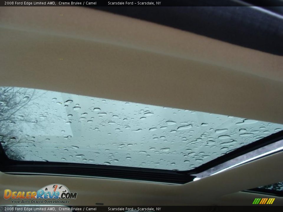 2008 Ford Edge Limited AWD Creme Brulee / Camel Photo #16
