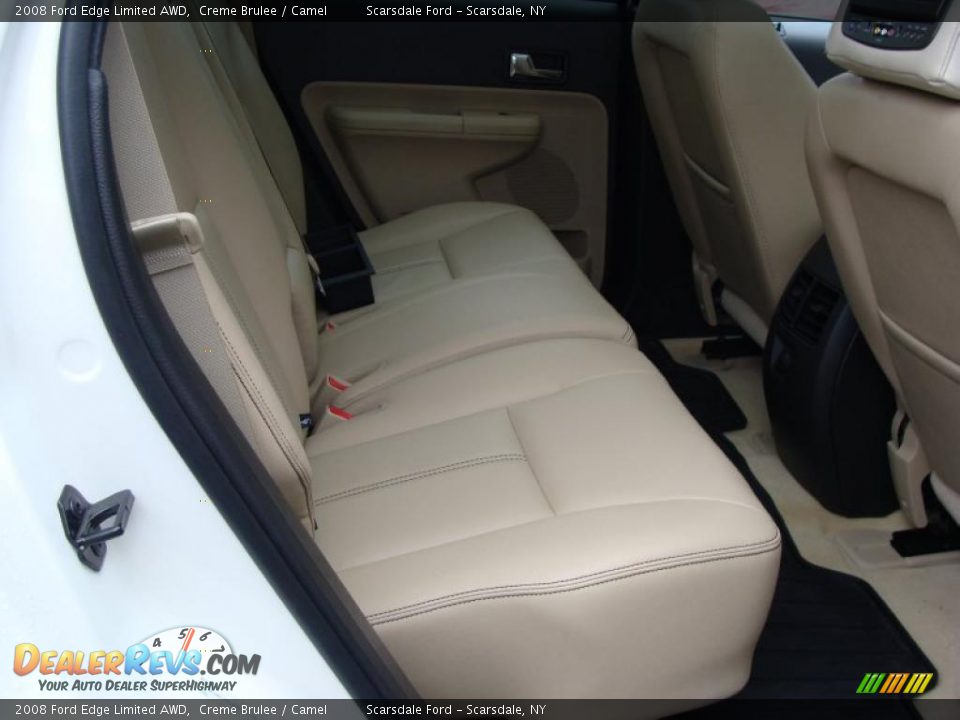 2008 Ford Edge Limited AWD Creme Brulee / Camel Photo #18