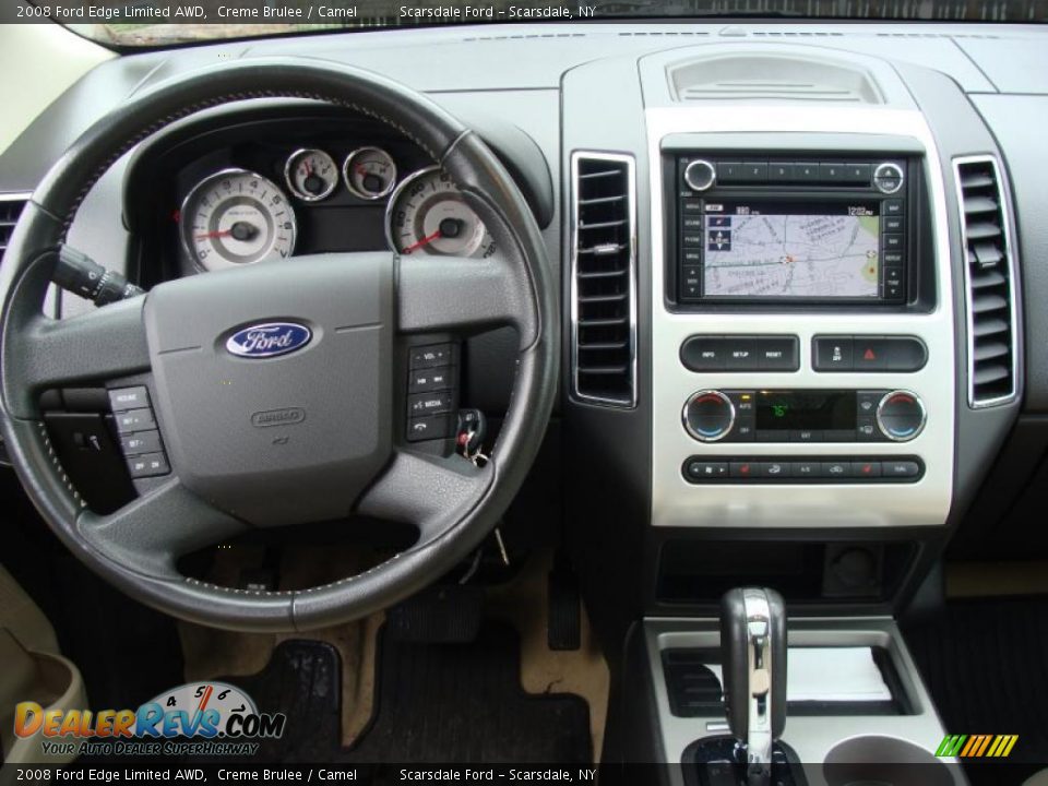 2008 Ford Edge Limited AWD Creme Brulee / Camel Photo #22