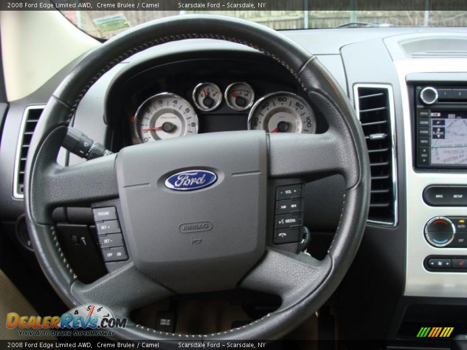 2008 Ford Edge Limited AWD Creme Brulee / Camel Photo #23