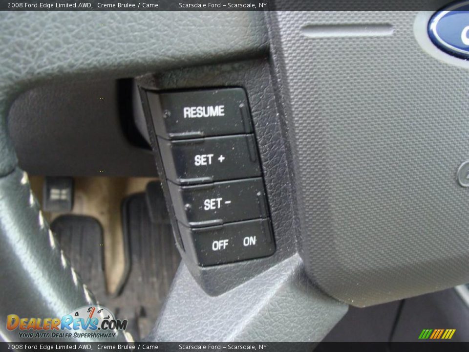2008 Ford Edge Limited AWD Creme Brulee / Camel Photo #26