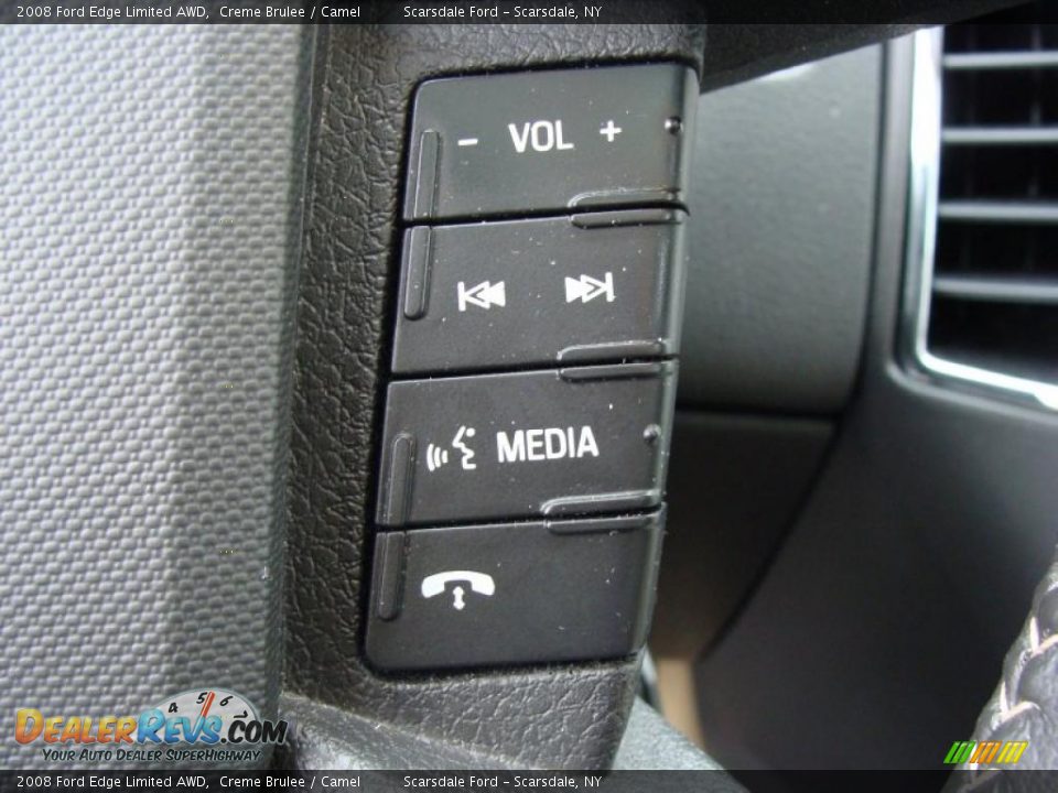 2008 Ford Edge Limited AWD Creme Brulee / Camel Photo #27