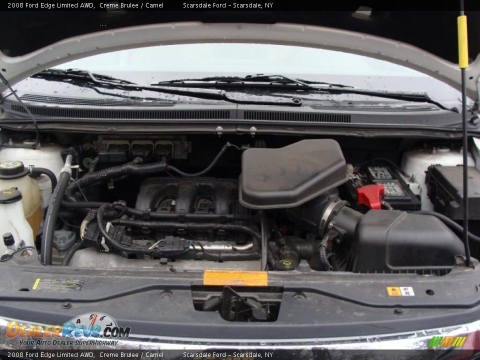 2008 Ford Edge Limited AWD Creme Brulee / Camel Photo #30