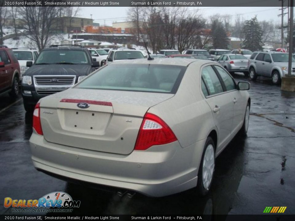 2010 Ford Fusion SE Smokestone Metallic / Medium Light Stone Photo #3
