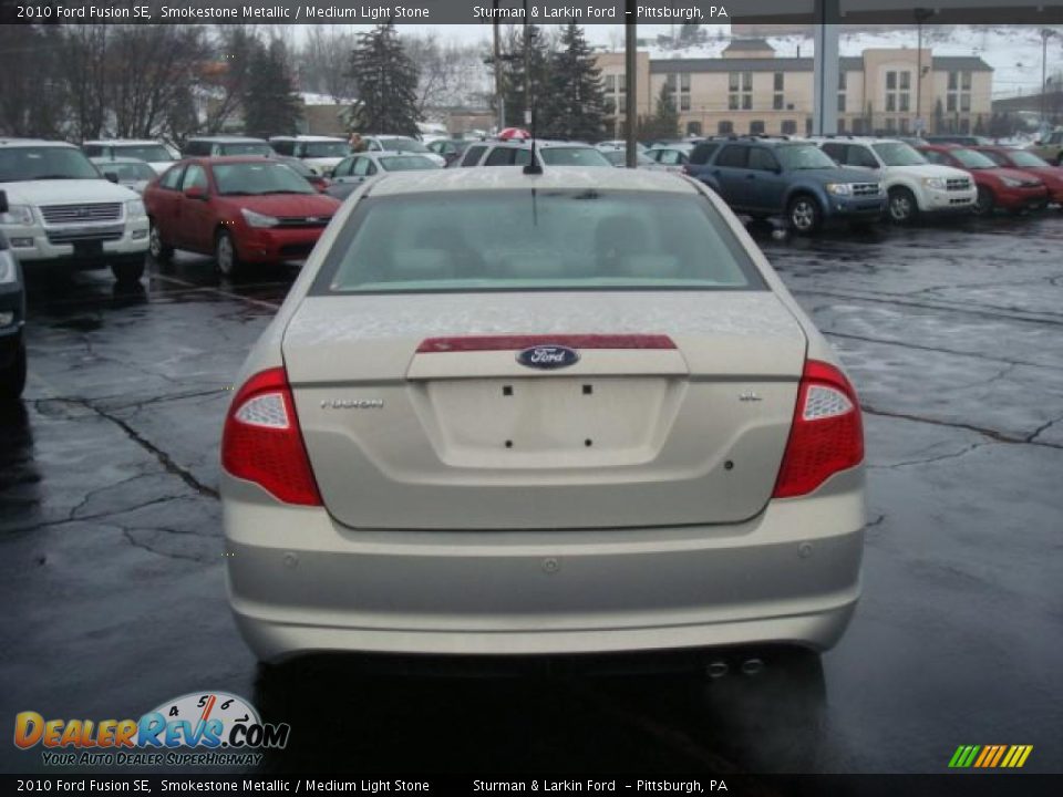 2010 Ford Fusion SE Smokestone Metallic / Medium Light Stone Photo #4